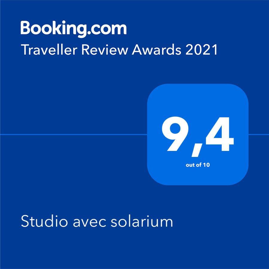 Studio Avec Solarium Bourg-Saint-Maurice Exterior photo